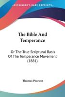 The Bible And Temperance