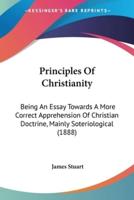 Principles Of Christianity