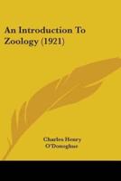 An Introduction To Zoology (1921)