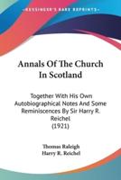 Annals Of The Church In Scotland