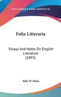 Folia Litteraria