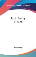 Lyric Poetry (1913)