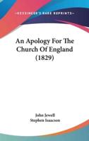 An Apology For The Church Of England (1829)
