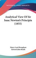 Analytical View Of Sir Isaac Newton's Principia (1855)