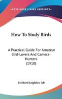 How To Study Birds