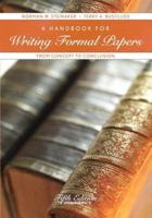 A Handbook for Writing Formal Papers