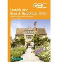 Hotels and Bed & Breakfast 2004