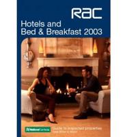 Hotels and Bed & Breakfast 2003