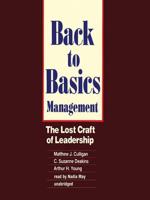 Back-to-Basics Management