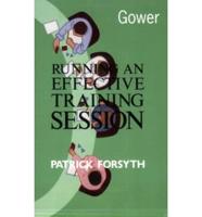 Running an Effective Training Session
