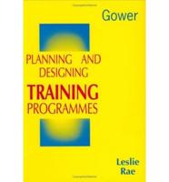 Planning and Designing Training Programmes