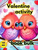 Valentine Activity Book Bulk for Kids