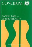 Concilium 185: Canon Law - Church Reality