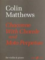 Chaconne With Chorale and Moto Perpetuo