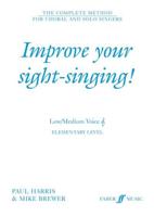 Improve Your Sight-Singing! Elementary Low/Medium Voice Treble Clef
