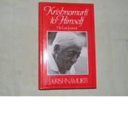Krishnamurti to Himself