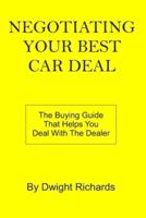 Negotiating Your Best Car Deal