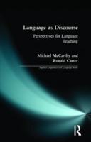 Language as Discourse : Perspectives for Language Teaching