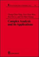 Complex Analysis and Its Applications