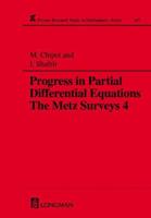 Progress in Partial Differential Equations