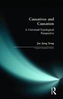 Causatives and Causation : A Universal -typological perspective