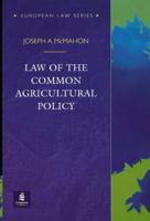 Law of the Common Agricultural Policy