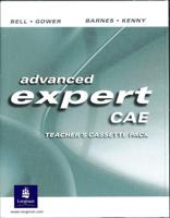 Advanced Expert CAE 4 Cassette Set
