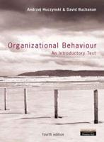 Multi Pack Organisational Behaviour PK