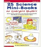 25 Science Mini-Books for Emergent Readers