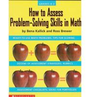 How to Assess Problem-Solving Skills in Math