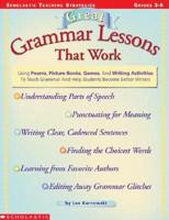 Great Grammar Lessons That Work