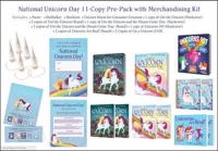 National Unicorn Day 2020 11-Copy Picture Book and Board Pre-Pack Merchandising