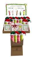 Green Is for Christmas/Crayons Christmas 2022 16-Copy Floor Display With Riser and 16-PWP Plush