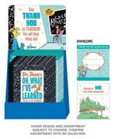 Seuss Oh What I've Learned 6-Copy Counter Display With Gift Envelope