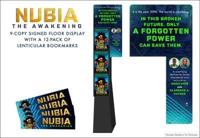 Nubia: The Awakening SIGNED 9-Copy Solid Floor Display With Lenticular Bookmarks