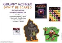 Grumpy Monkey Don't Be Scared 8-Copy Pre-Pack With Merchandising Kit