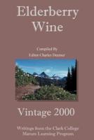 Elderberry Wine: Vintage 2000