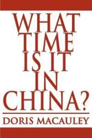 What Time is It in China?