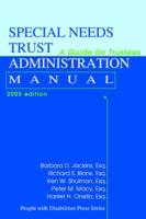 Special Needs Trust Administration Manual