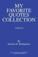 My Favorite Quotes Collection: Volume Ii