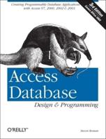Access Database Design and Programming