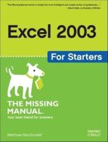 Excel for Starters