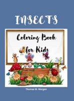 Insects Coloring Book for Kids