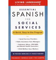 Essential Spanish for Social Services