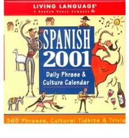 Spanish 2001 Calendar