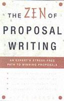 The Zen of Proposal Writing