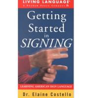 Getting Started in Signing Book