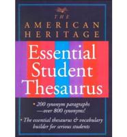 The American Heritage Essential Student Thesaurus