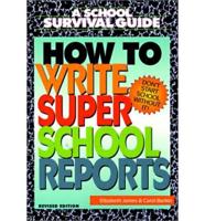 How to Write Super School Reports