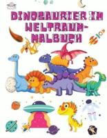 Dinosaurier Im Weltraum-Malbuch